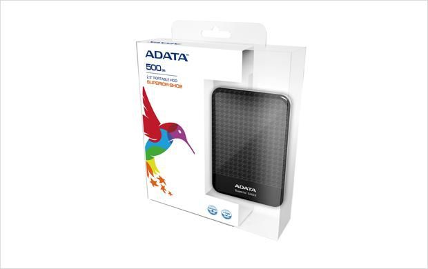 ADATA 1TB SH02 external hard drive 2.5" USB 2.0 Black