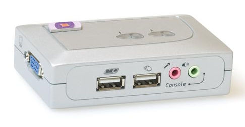 ACT AB7942 KVM switch Grey
