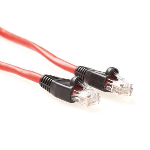 ACT 0.5m UTP Cat5e networking cable Red U/UTP (UTP)