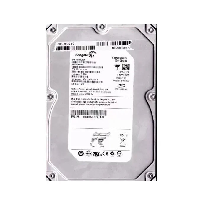 9BL148-090 - Seagate 750GB 7200RPM SATA 3Gb/s 3.5-in Hard Drive