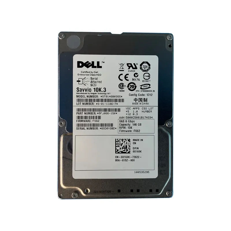 9FJ066-150 - Seagate 146GB 10K SAS 6Gb/s 16MB Cache (SED) 2.5-in HDD
