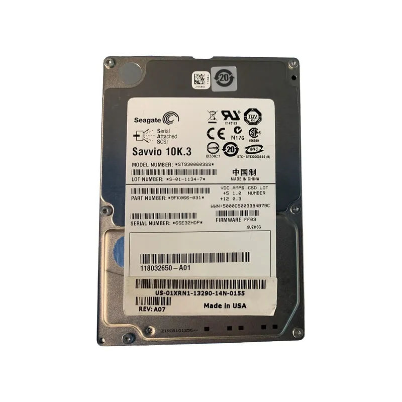 9FK066-031 - Seagate 300GB 10K SAS 6Gb/s 16MB Cache (SED) 2.5-in HDD