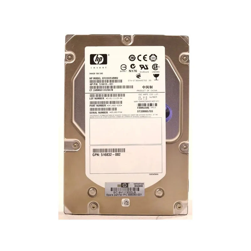 9FL066-035 - Seagate 300GB 15000RPM SAS 6Gb/s 16MB Cache 3.5-in HDD