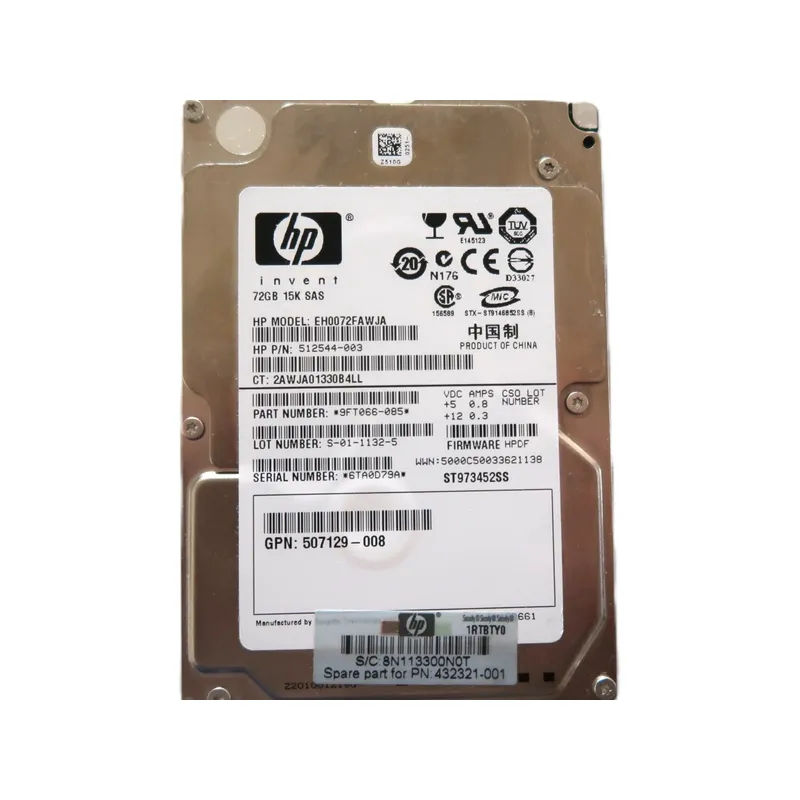 9FT066-085 - Seagate 73GB 15000RPM SAS 6Gb/s 16MB Cache 2.5-in HDD