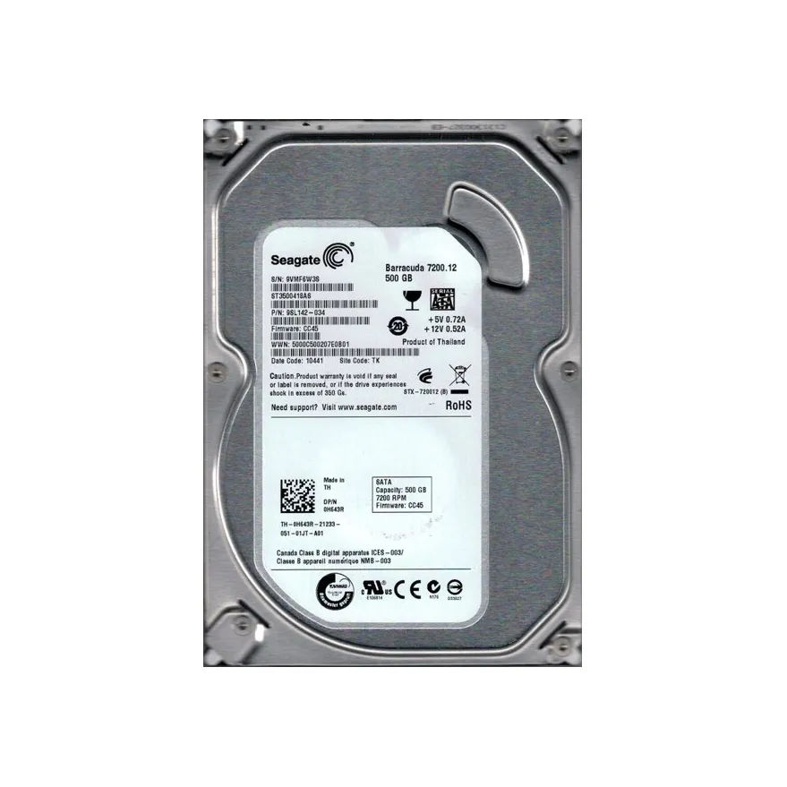 9SL142-034 - Seagate 500GB 7200RPM SATA 3Gb/s 3.5-in Hard Drive