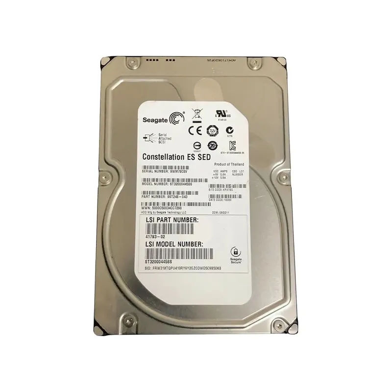 9ST248-043 - Seagate 2TB 7200RPM SAS 6Gb/s 3.5-in Hard Drive