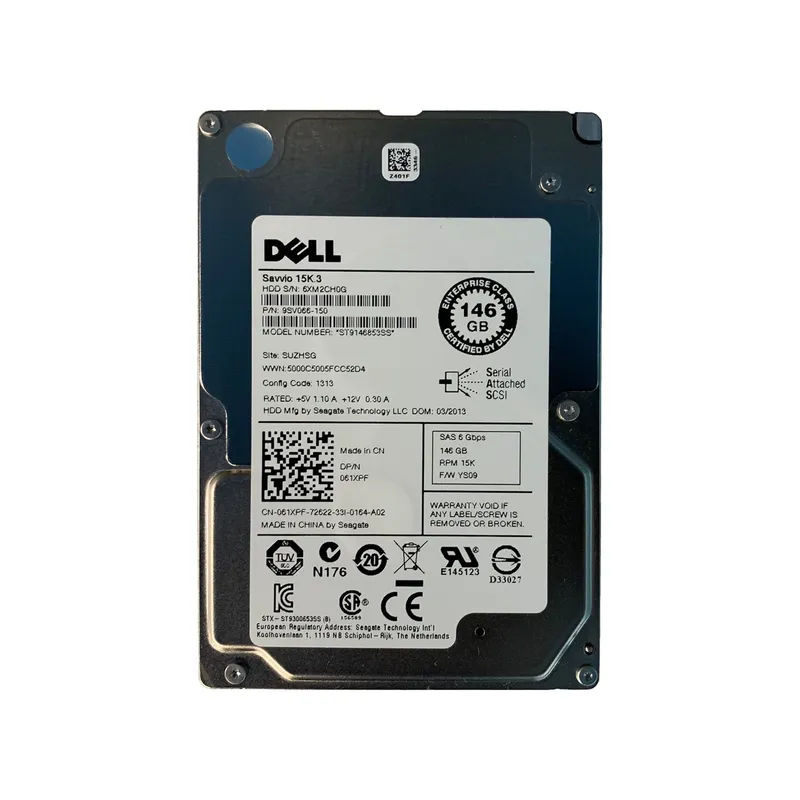 9SV066-150 - Seagate Savvio 15K.3 146GB 15000RPM SAS 2.5-Inch HDD
