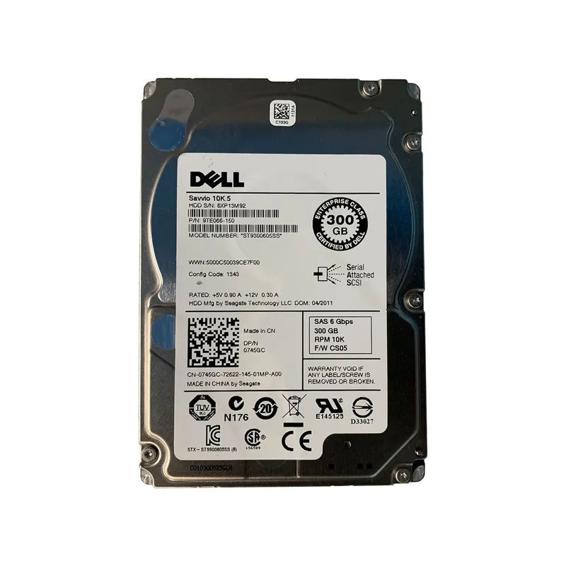 9TE066-150 - Seagate 300GB 10000RPM SAS 6Gb/s 2.5-Inch Hard Drive