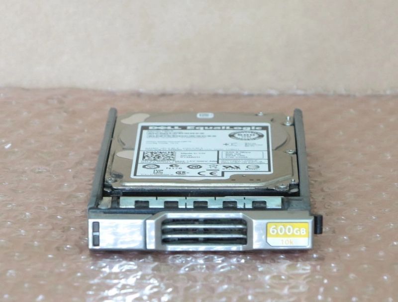 Dell EqualLogic 600GB 10K SAS 6Gbps 2.5-inch Hard Drive (HDD)