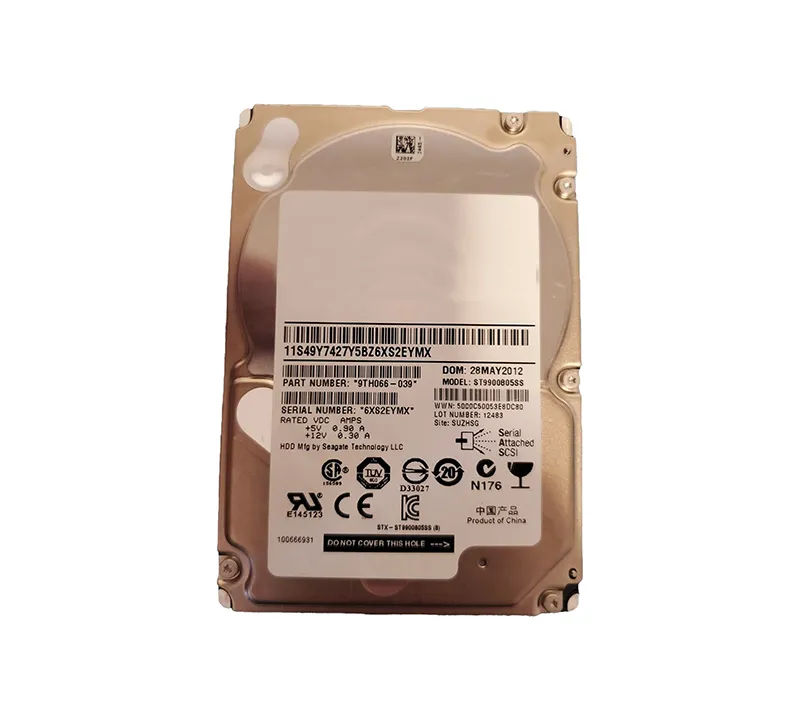 9TH066-039 - Seagate 900GB 10000RPM SAS 6Gb/s 64MB Cache 2.5-in HDD