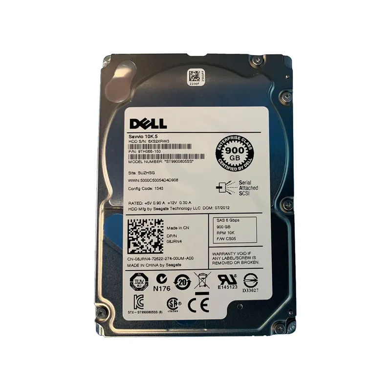 9TH066-150 - Seagate 900GB 10000RPM SAS 6Gb/s 64MB Cache 2.5-in HDD
