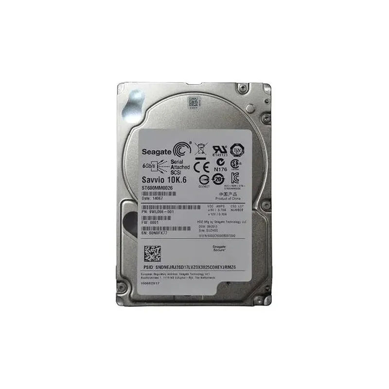 9WL066-001 - Seagate 600GB 10K SAS 6Gb/s 64MB Cache (SED) 2.5-in HDD