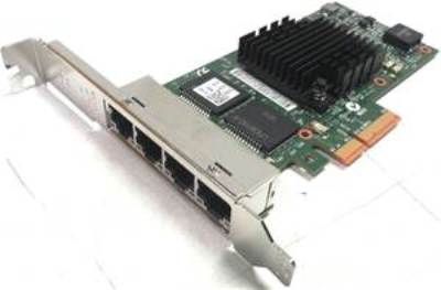 9YD6K - Dell 4-Port 1Gb/s RJ-45 PCIE 2.1 x4 GE 1000Base-T Network Card