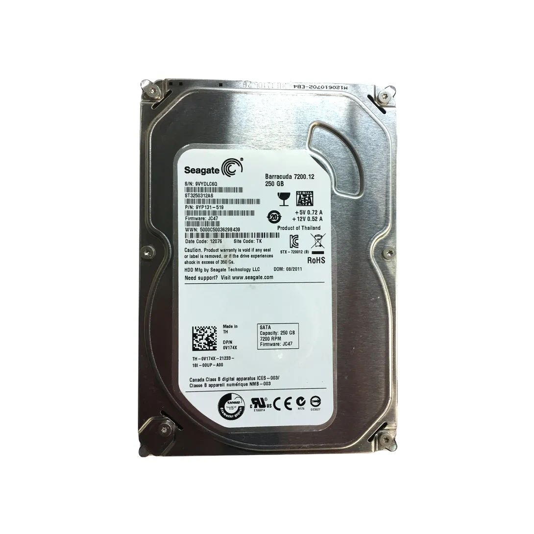 9YP131-519 - Seagate 250GB 7200RPM SATA 6Gb/s 3.5-in Hard Drive