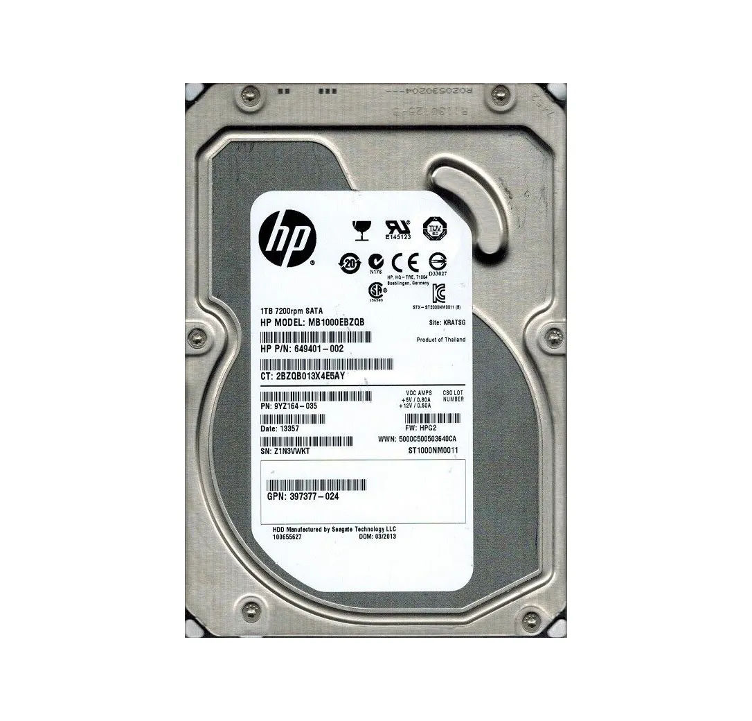 9YZ164-035 - Seagate 1TB 7200RPM SATA 6Gb/s 3.5-in Hard Drive