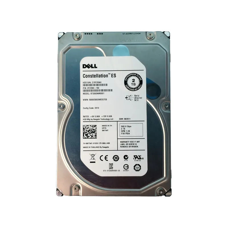 9YZ268-150 - Seagate Constellation ES 2TB 7200RPM SAS 3.5-Inch HDD