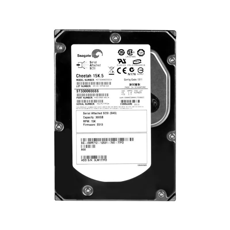 9Z1066-051 - Seagate 300GB 15000RPM SAS 3Gb/s 16MB Cache 3.5-in HDD