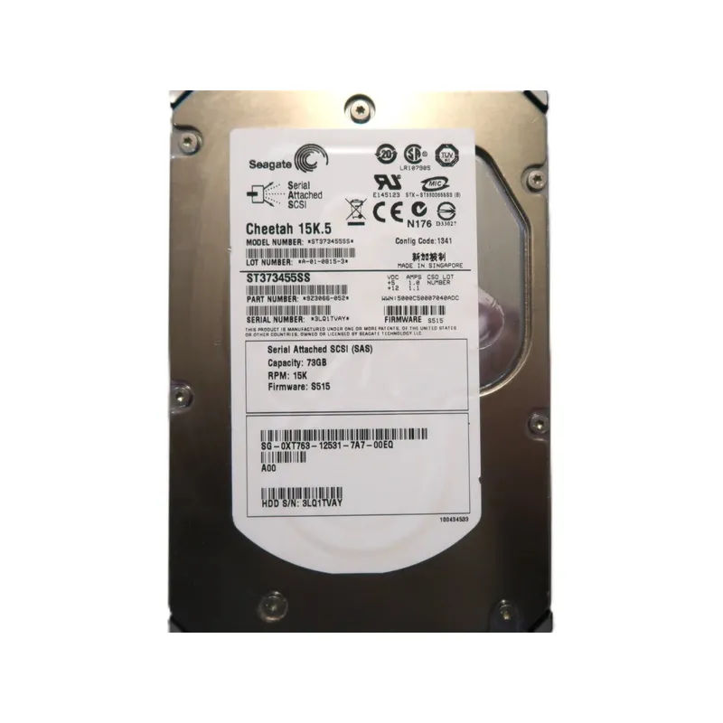 9Z3066-052 - Seagate 73.4GB 15000RPM SAS 3Gb/s 16MB Cache 3.5-in HDD