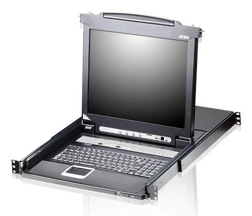 ATEN CL5708N KVM switch Rack mounting Black