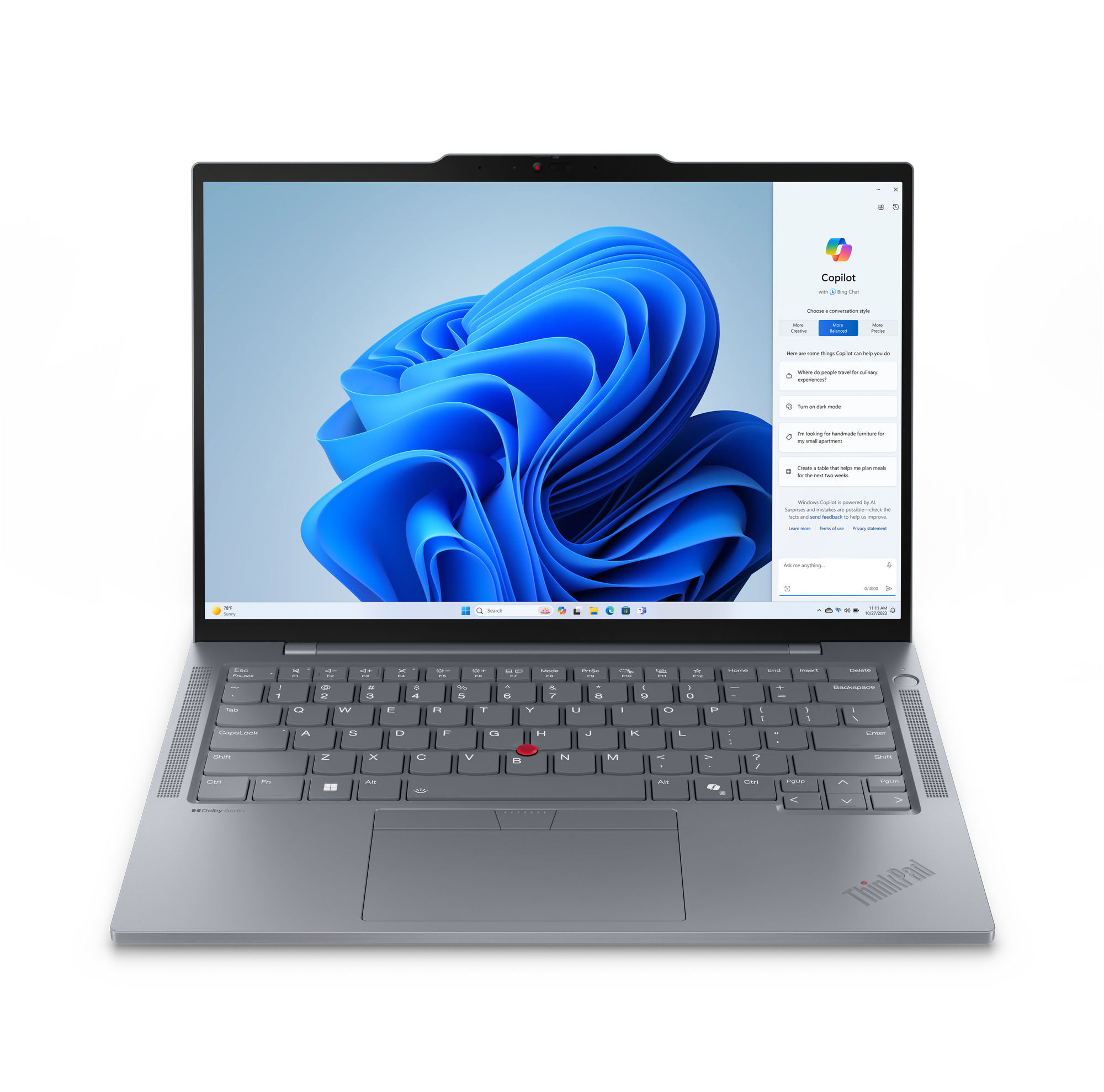 Lenovo ThinkPad T14s Gen 5 Intel Core Ultra 5 125U Laptop 35.6 cm (14") WUXGA 16 GB LPDDR5x-SDRAM 256 GB SSD Wi-Fi 6E (802.11ax) Windows 11 Pro English Grey