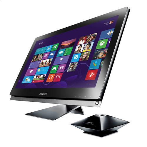 ASUS ET 2701INTI-B037K Intel® Core™ i7 i7-3770S 68.6 cm (27") 1920 x 1080 pixels Touchscreen All-in-One PC 6 GB DDR3-SDRAM 2 TB HDD NVIDIA® GeForce® GT 640M Windows 8 Black