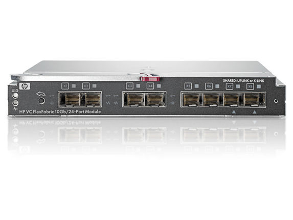 HP BladeSystem Virtual Connect FlexFabric 10Gb/24-port Module Managed Black