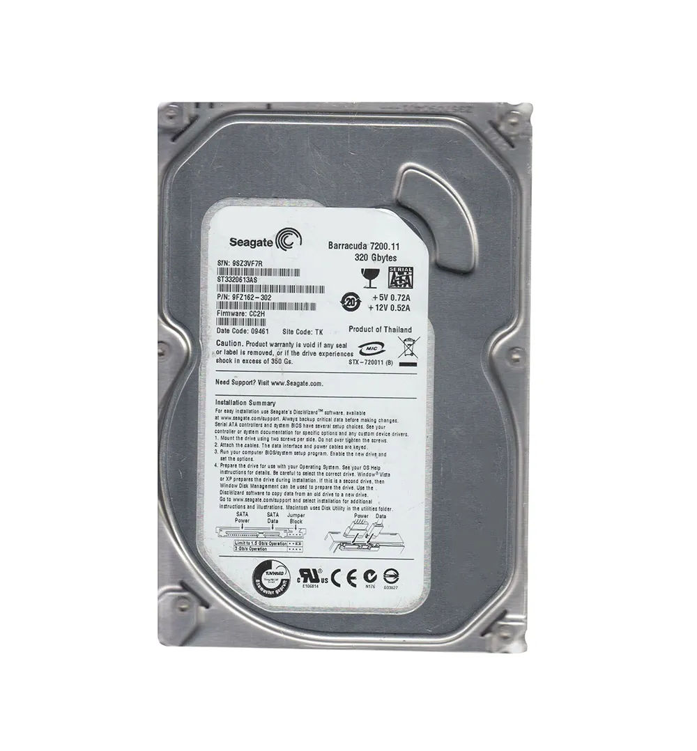 9FZ162-302 - Seagate 320GB 7200RPM SATA 3Gb/s 3.5-in Hard Drive