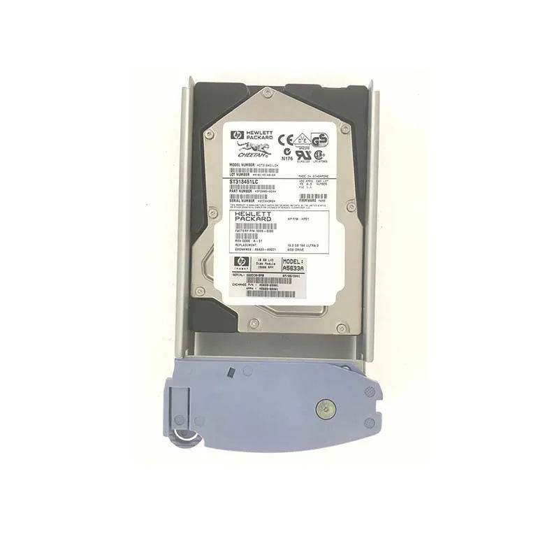 A5633-69001 - HP 18.2GB 15000RPM SCSI 160MB/s 3.5-in Hard Drive