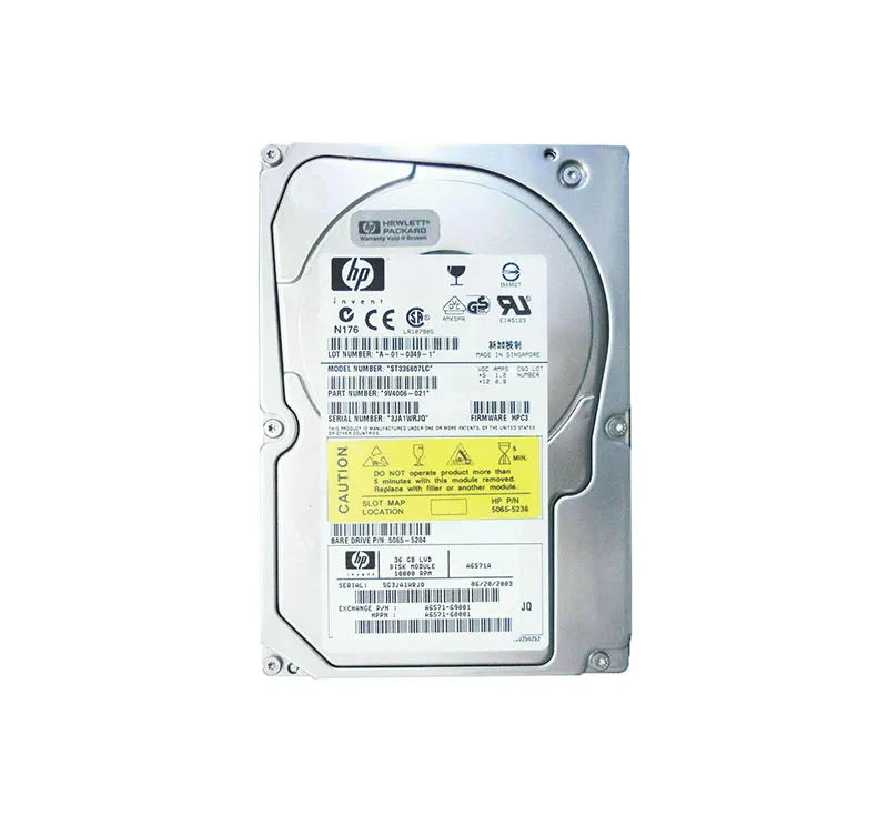 A6571-69001 - HP 36.4GB 10000RPM SCSI 320MB/s 3.5-in Hard Drive