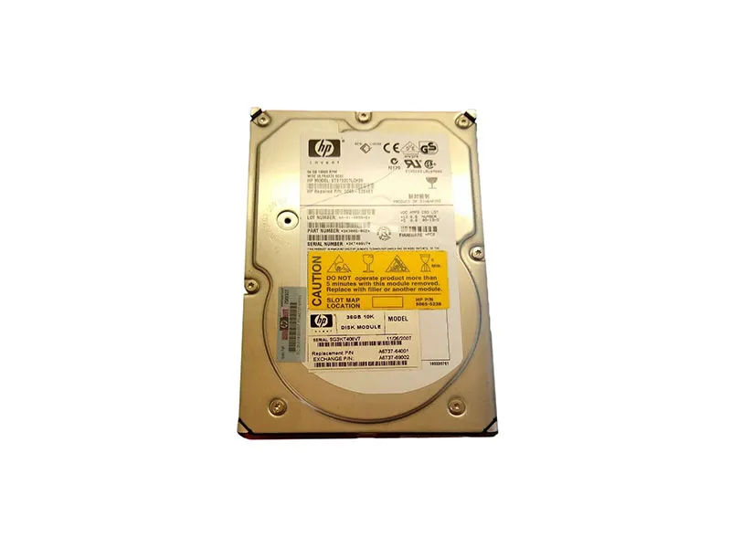 A6737-69002 - HP 36.4GB 10000RPM SCSI 160MB/s 3.5-in Hard Drive