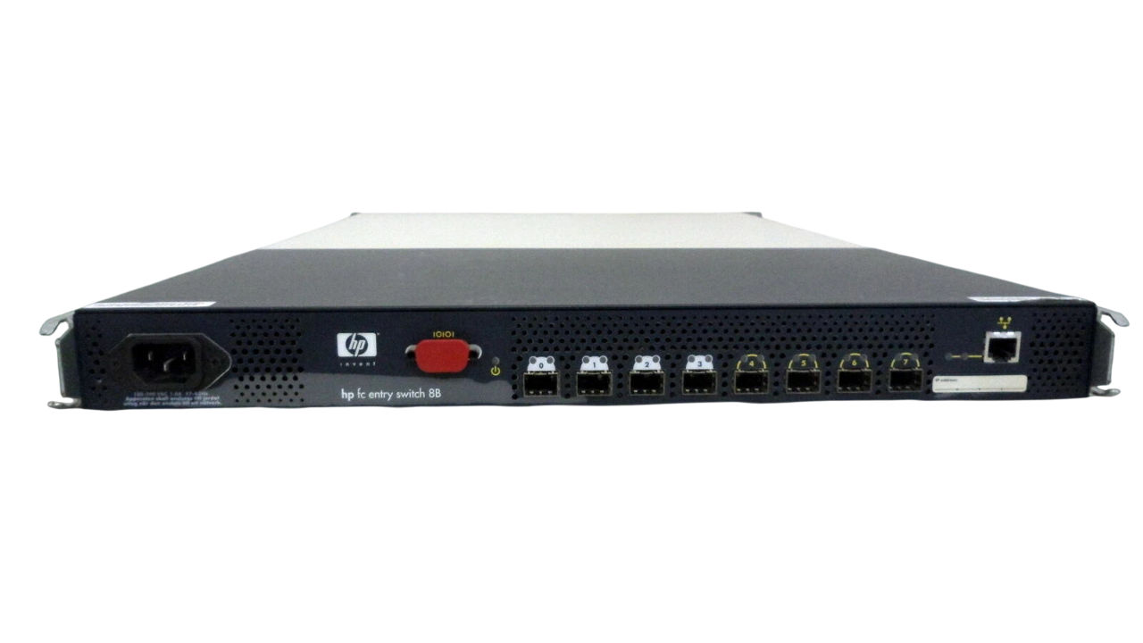 HP A7346A FC 1Gb/2Gb 8B 8-Port Rack-Mount Switch
