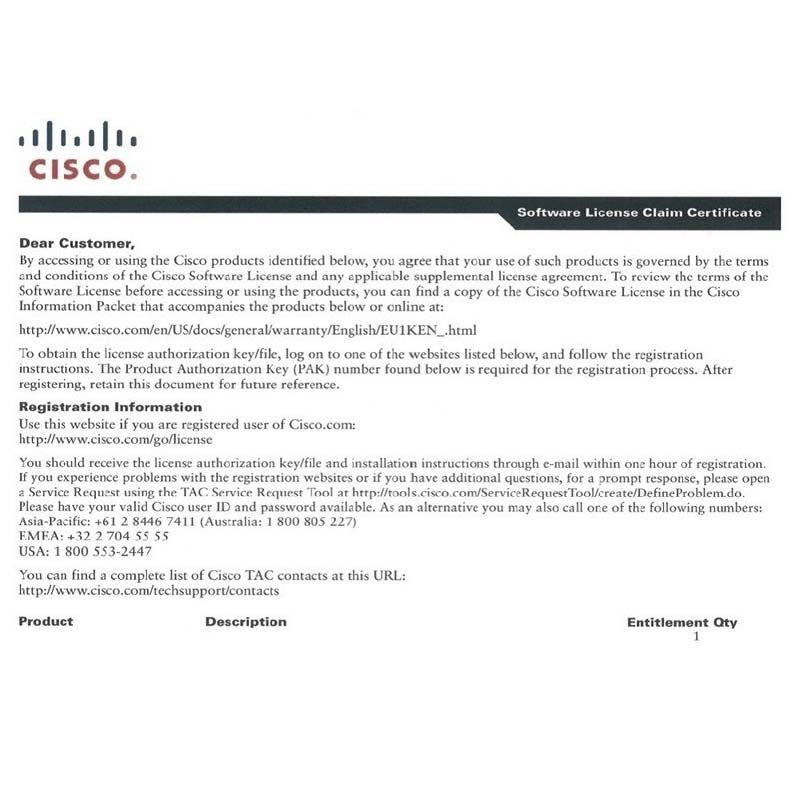 A9K-24X10-OPT-LIC=, Cisco ASR 9000 Series License, Advanced Optics/24x10GE Linecard/Feature Enablement