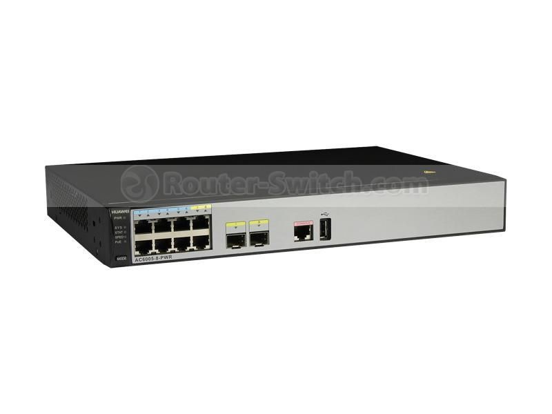AC6005-8-PWR-8AP, Huawei AC6000 Series WLAN Controller, 8xAP License/AC 110/220V/AC6005-8-PWR