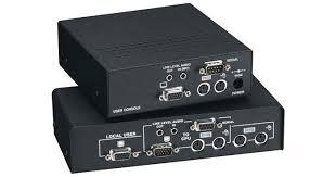 ACU2028A - Black Box KVM Extender VGA PS/2 RS232 Audio Dual-Access CATx