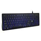 ADE-AKB-139EB - ADESSO 2X LARGE PRINT , ON AND OFF ILLIMINATED BACKLIGHT USB KEYBOARD, INTERNE