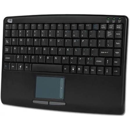 ADE-AKB-410UB - SLIMTOUCH 410 - MINI TOUCHPAD KEYBOARD (BLACK, USB)