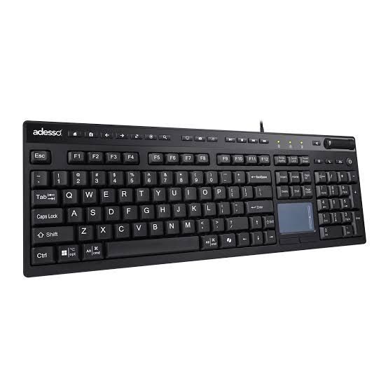ADE-AKB-425UB - ADESSO EASYTOUCH USB COMPACT KEYBOARD WITH GLIDE POINT TOUCHPAD , FITS IN 19 1