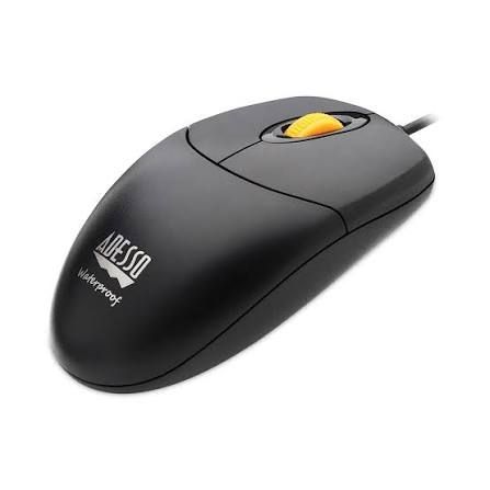 ADE-IMOUSEW3 - ADESSO IP67 RATED WATERPROOF ,ANTIMICROBIAL USB MOUSE WITH MAGNETIC SCROLL WHEE