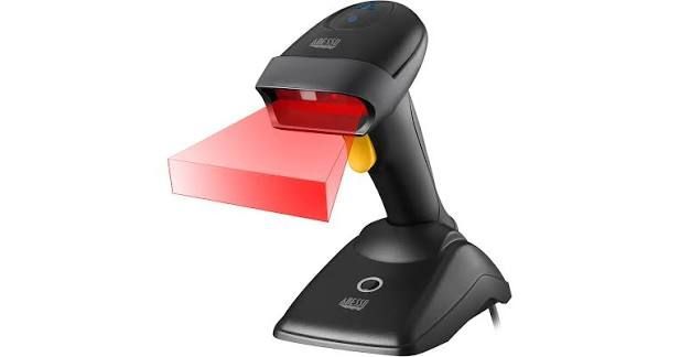 ADE-NUSCAN2500TB - ADESSO BLUETOOTH 2D/1D LONG RANGE HANDHELD BARCODE SCANNER WITH CHARGING CRADLE