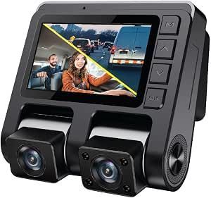 ADE-ORBIT D110 - GEKOGEAR ORBIT D110 1K/1K DUAL FRONT & IN CABIN VIEW DASH CAM