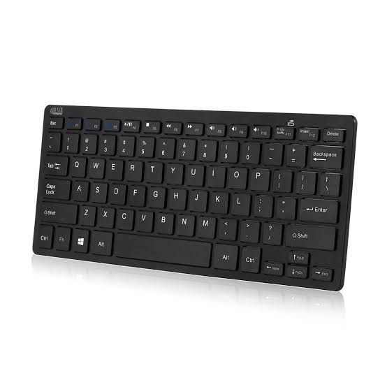 ADE-WKB-1100BB - ADESSO SLIMTOUCH BLUETOOTH 3.0 WIRELESS MINI KEYBOARD, LOW PROFILE SCISSORS SWIT