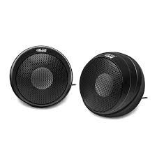 ADE-XTREAMS4 - ADESSO 5W X 2 HI FI STEREO PORTABLE USB SPEAKERS, ALL METAL BODY, BUILT-IN STERE
