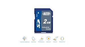 ATP 2GB Secure Digital (SD) Flash Card Model AF2GSDI-5ADXX