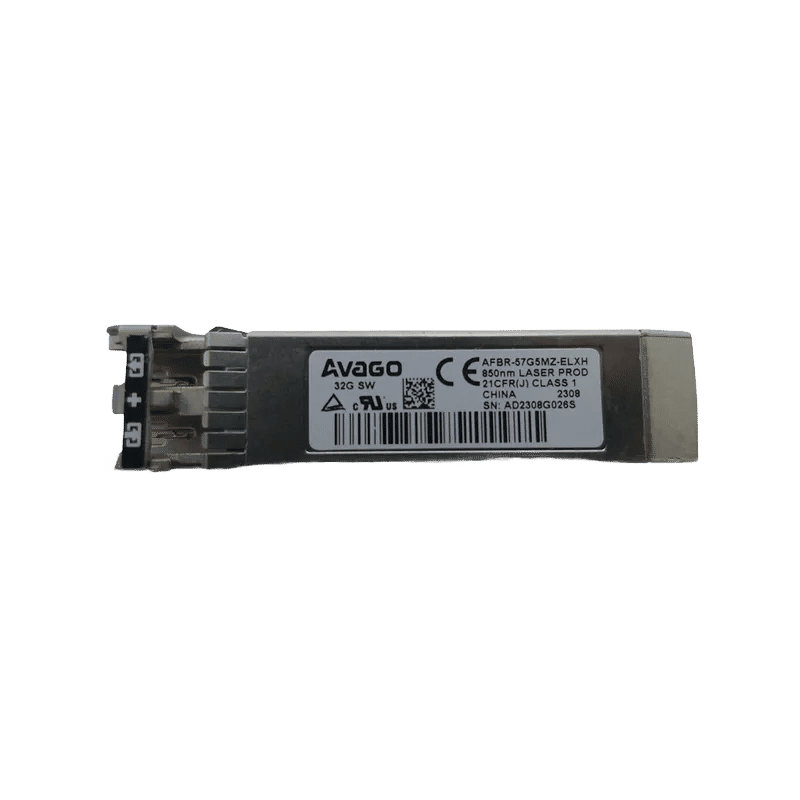 AFBR-57G5MZ-ELXH - Avago 32Gb/s FC SFP+ SW MMO 850nm FC Transceiver