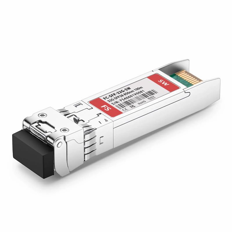 32G SFP28 Multi-Rate 850nm Transceiver for Multimode Optical Fiber