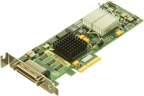 AH627A - HPE StorageWorks U320E Dual Channel SCSI Ultra320 PCI-Express LVD Host Bus Adapter