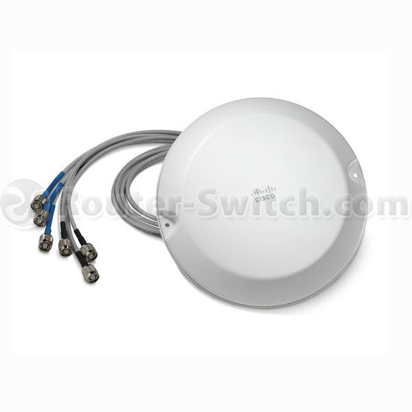 AIR-ANT2451NV-R, Cisco AIR-ANT2451NV-R Antenna, 2.4GHz 2.5dBi/5GHz 3.5dBi/RP-TNC