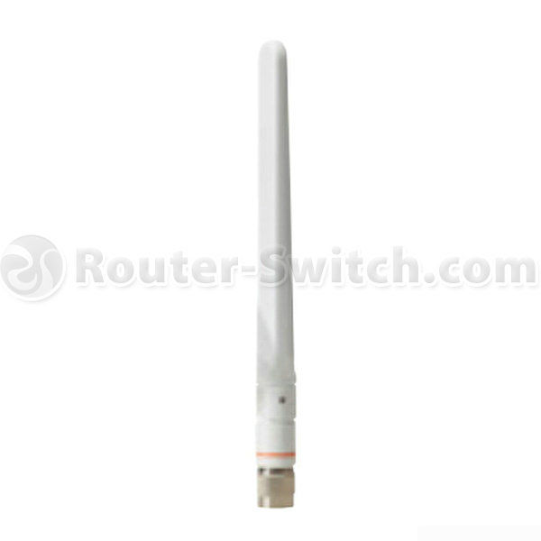 AIR-ANT2524DW-R, Cisco AIR-ANT2524DW-R Antenna, 2.4GHz 2dBi/5GHz 4dBi/RP-TNC/White