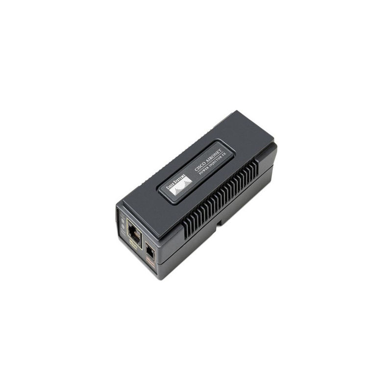AIR-PWRINJ-FIB, Cisco AIR-PWRINJ-FIB Power Injector, 802.3af PoE/100-240V AC/Compact Design
