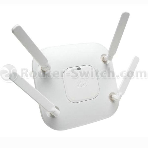 AIR-SAP2602E-C-K9, Cisco Aironet 2600 Access Point, 802.11n/3x4:3SS/External Antenna